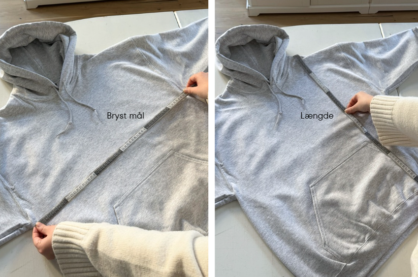 Størrelsesguide billede