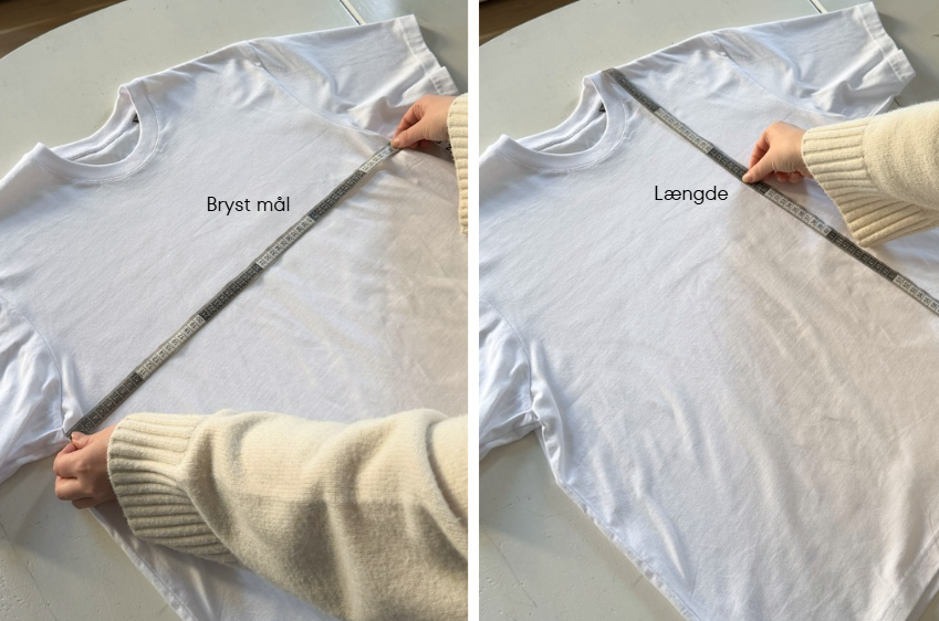 Størrelsesguide billede